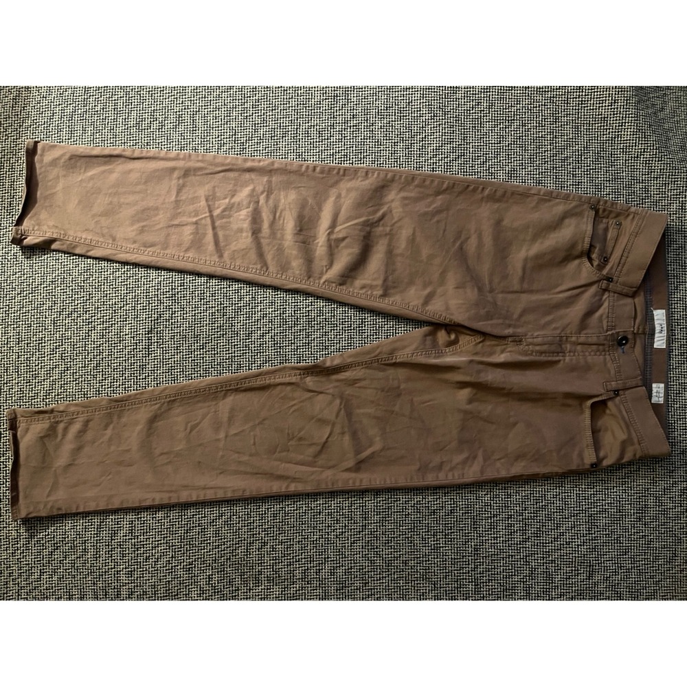 BRAX Feel Good Cooper Fancy Fit Reg Trousers‎ Mens Brown Chino Pants Size 32 32